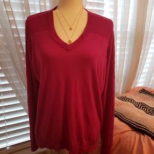 Elliott Lauren Sweater Pink Magenta Fuchsia XL